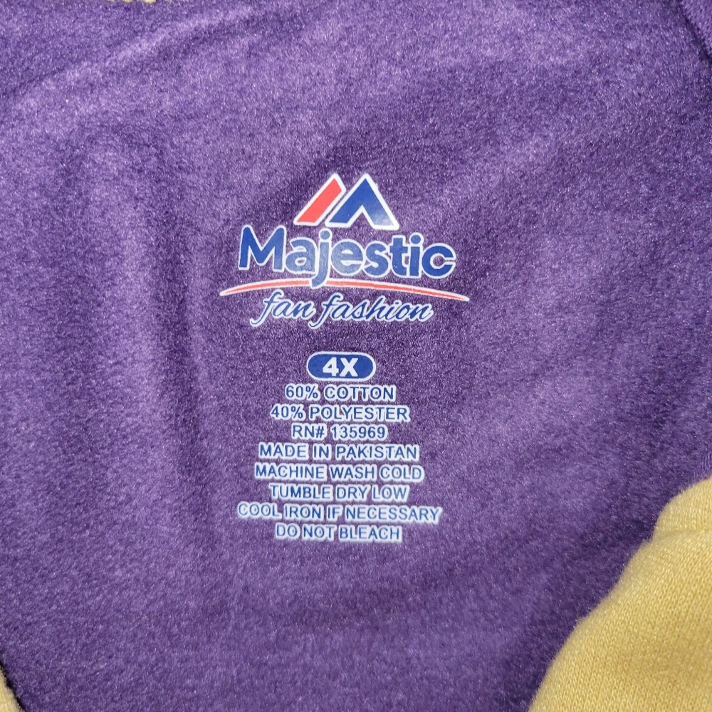 Majestic Women’s Orlando City Soccer 1/4-Zip Jacket Size 4XL New - Picture 5 of 6